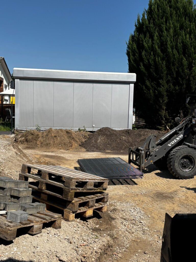 Berghovia Woltersdorf Baumarkt Gartenmarkt entsteht 2026 Bauphase